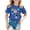 B-Blue, variant on Girls Valentines Hearts Print Shirts Short Sleeve T Shirt Round Neck Tee Top for Kids Toddler Loose Casual Blouses