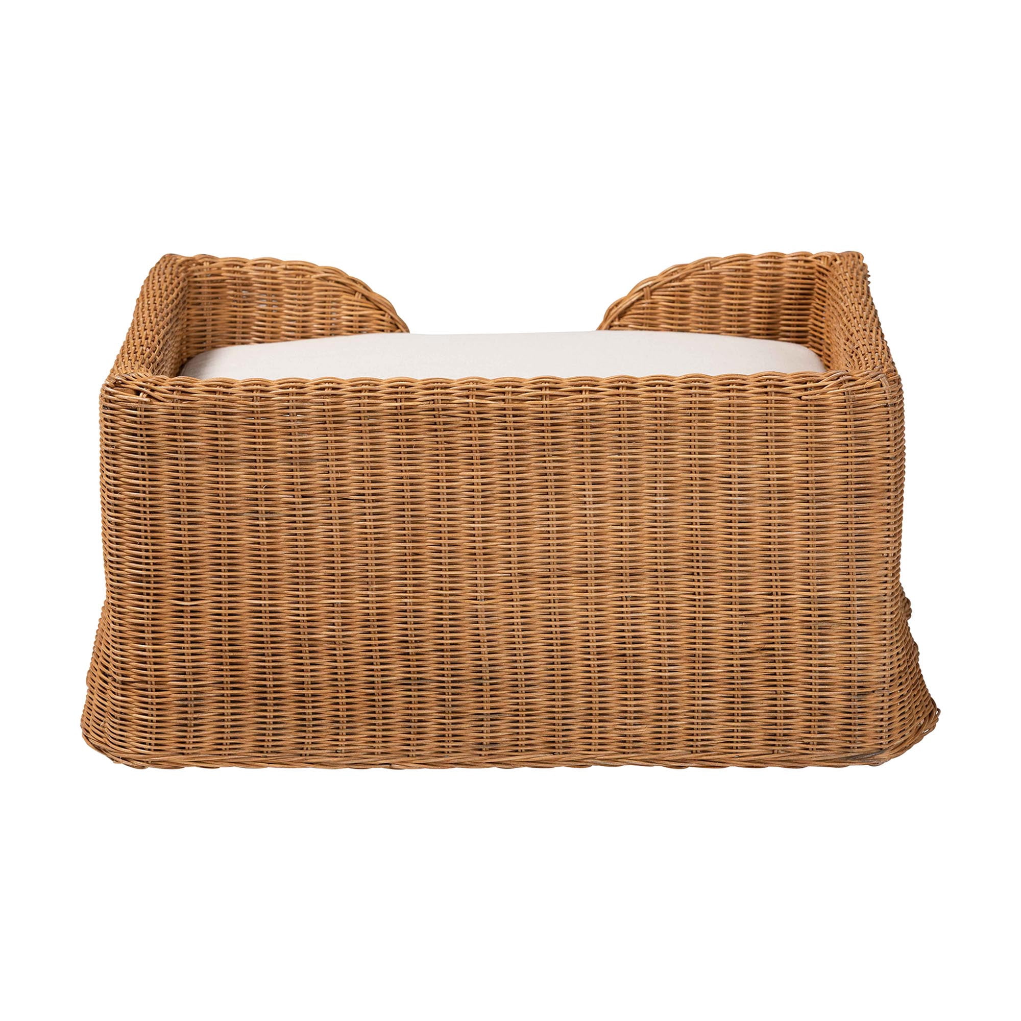 bali & pari Belita Boho Pet Bed, 30.2" W, Light Honey