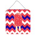 thumbnail image 1 of "Treasures Pop Popcicle Red White Blue Metal Print, 6"" x 6"", Multicolor" Caroline's Treasures BB7063DS66, 1 of 1