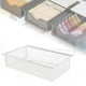 thumbnail image 2 of Cajón colgante debajo del gabinete, contenedor versátil de metal, organizador de ropa interior para Blanco, 2 of 9