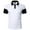White, variant on Sngxgn Men's Fit Midweight Short-Sleeve Polo(Black,XXL)