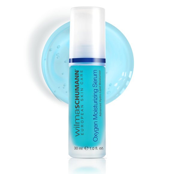 WILMA SCHUMANN Suero Hidratante de Oxígeno - Suero Facial Reafirmante y Reparador para Todo Tipo de Piel - Suero Facial Hidratante 1OZ/30ML - Cuidado de la Piel de Lujo