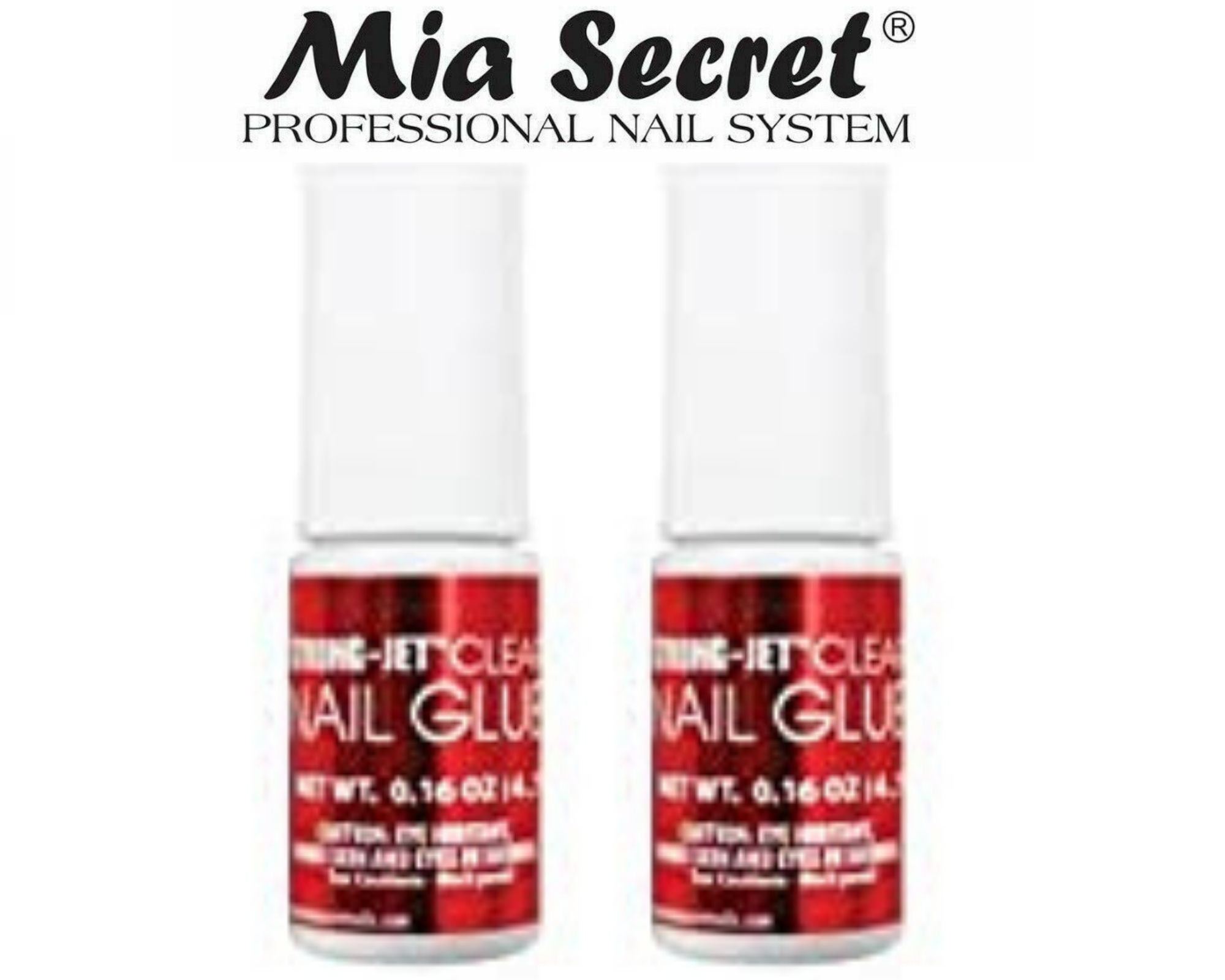 Mia Secret Brush On Nail Glue WITH CALCIUM & VITAMIN E 0.16 oz (325) x