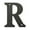 Bronze, variant on Deltana RL4R-15 4" Residential Letter R; Satin Nickel Finish