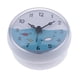 thumbnail image 2 of Mini Reloj Impermeable, Reloj de Pared Redonda de Silicona + Pvc para Baños, Cocina, Refrigerador y Otros Lugares Húme Blanco Baoblaze Reloj impermeable para baño, 2 of 8