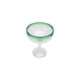 thumbnail image 5 of Mainstays by Becky G. & Alejandra 18-Ounce Acrylic Margarita Glass, Green Rim, 5 of 7