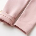 thumbnail image 5 of Annhoo Girls' Leggings Full Length Cotton Elastic Waist Tights Fall Winter Kids Cute Stretch Bottomings for Under Dress, 5 of 5
