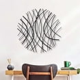 thumbnail image 6 of Eleni Large Abstract Wall Decor - Black, 6 of 6