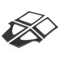 thumbnail image 1 of 4 Uds. Cubierta De Ventilación De Aire Para Salpicadero, Embellecedor De Fibra De Carbono, Ajuste Izquierdo/derecho Para Mitsubishi Lancer 2008-2016, 1 of 7