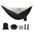 thumbnail image 1 of Fiudx Cama de Camping para Exteriores, Ultraligera, de Nailon, con Mosquitera Multifuncional, Fácil de Instalar, Carga Máxima de 200 Kg, Incluye Hebillas de Acero y Bolsa de Almacenamiento, Tamaño 29, 1 of 1