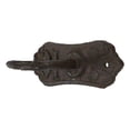 thumbnail image 4 of Pack Of 4 Cast Iron Rustic Distressed Fleur De Lis French Scroll Key Wall Hooks, 4 of 7