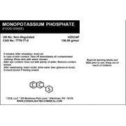 Monopotassium Phosphate (MKP) – Premium Food-Grade & Fertilizer-Grade Water-Soluble Phosphate - 500 Grams (1.1 Lbs)