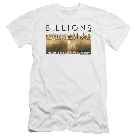 Billions - Golden City - Premium Slim Fit Short Sleeve Shirt - Medium