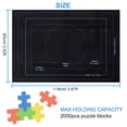 thumbnail image 4 of Puzzle Mat Household Solid Color Board Game Accessories Puzzles Storage Roll Mats Organizer Holding Tool with Printing Pattern black, 4 of 9