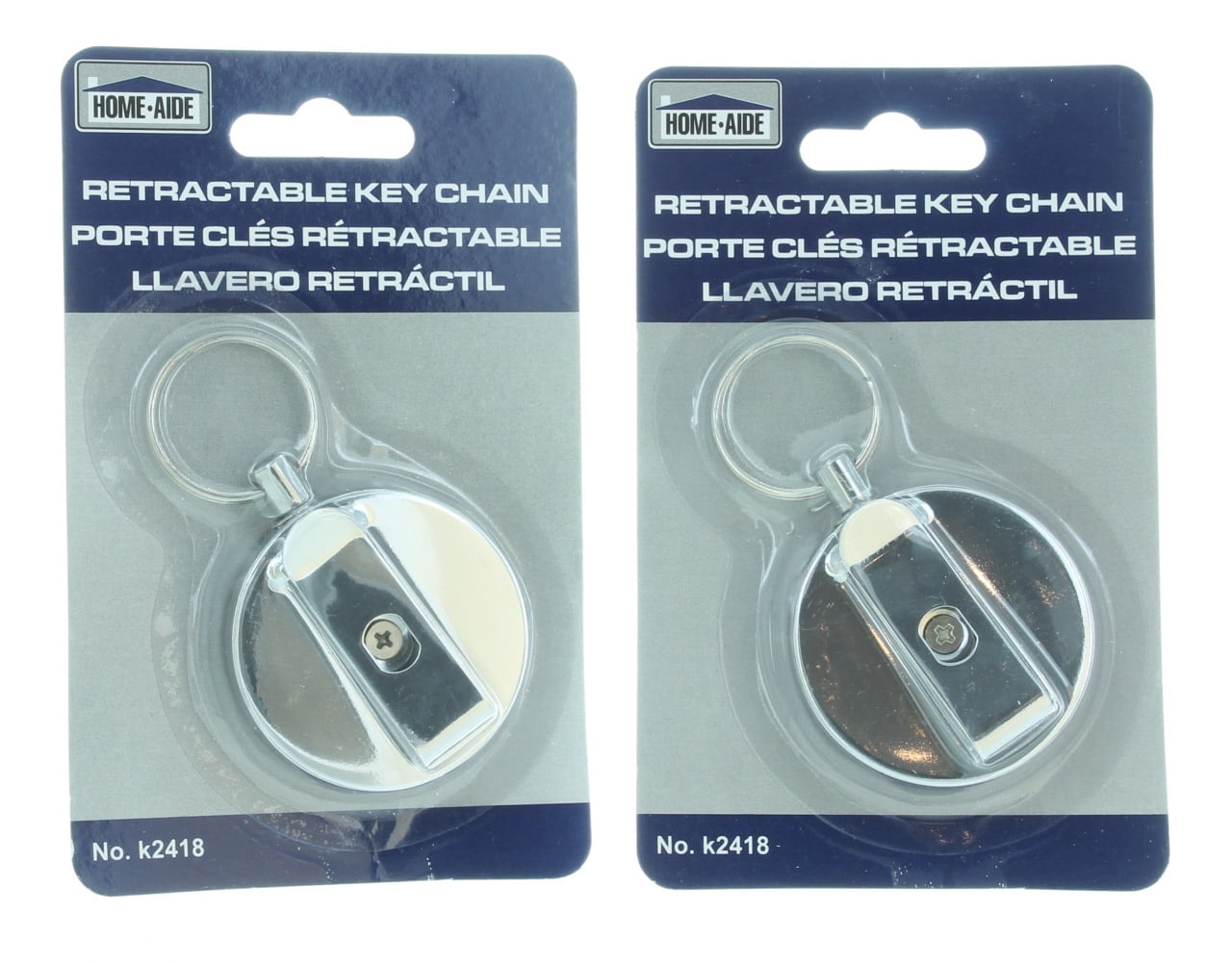 retractable key holder for belt