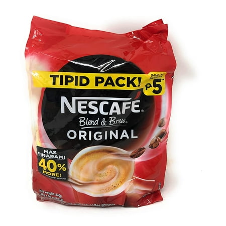 NESCAFE Philippines Blend and Brew Instant Coffee Mix  Original 25g x 30