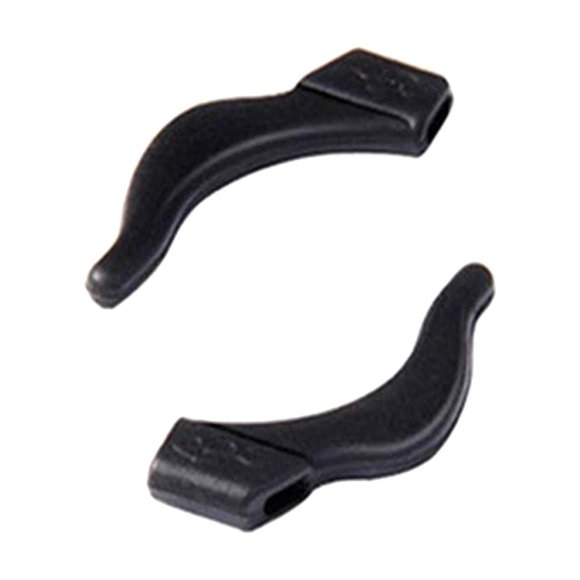 1 Pair Anti Slip Eyeglass Ear Silicone Eyewear Retainers Eye Glasses Temple Tip Black