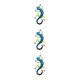 thumbnail image 4 of Billuyoard Tapices decorativos para puertas - Adornos únicos para decoración festiva Regalos pensativos Decoración navideña Exterior azul Type1 NO1, 4 of 6