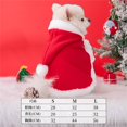 thumbnail image 7 of Funny Doge Cat Christmas Costume Santa Cosplay Pet Christmas Cape Dress Up Clothes Warm Red Scarf Cloak With Hat Pet Accessories, 7 of 7