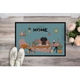 thumbnail image 2 of Black Tan Wire Haired Dachshund Sweet Home Indoor or Outdoor Mat 18x27 CK7972MAT, 2 of 4