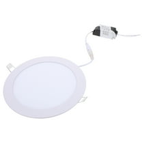 OFFIGAM White Ultra Thin Recessed LED Downlight with Warm Light Energy Saving Ceiling Panel Light for Home
