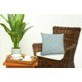 thumbnail image 2 of 18" x 18" Diamond Tuck Seaglass Solid Woven Square Accent Throw Pillow, 2 of 5