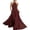 #0305-Wine, variant on Maxi Dresses for Women Halter Neck Sleeveless Backless Dresses Flowy Elegant Formal Party Long Dresses Gift