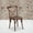 Pecan, variant on BizChair 2 Pack Stackable Pecan Wood Cross Back Chair