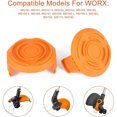 thumbnail image 2 of Worx Trimmer Reservdelar Spolhölje Lock (3-pack), 2 of 5