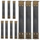 thumbnail image 5 of 10 unidades de marcos flexibles internos de metal de 10 cm, clips de resorte para bolsos, bisagras, accesorios para monederos y bolsos de mano - Verde oscuro, 5 of 7