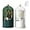 White + Green, variant on Sliding Lid Toothbrush Organizer, Toothbrush Holders with Sliding Lid, Rotating 3 Slots Bathroom Organizer Countertop, Tooth Brush Toothpaste Holder Bathroom Counter Stand