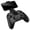 Black + Detachable Bracket, variant on Wireless Gaming Controller with Touchscreen, Dual Vibration & Six-Axis Gyro, RGB Lighting, Multi-Device Compatible