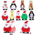 thumbnail image 3 of Juguetes de cuerda navideños para niños, calcetines navideños, juguetes de Papá Noel para árbol de Navidad, regalos de clase, regalos de fiesta de Navidad para niños, bolsas de regalo, 3 of 7