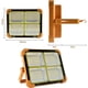 thumbnail image 5 of Reflector LED Recargable Luz de Trabajo Linterna Portátil con Panel Solar, Lámpara Recargable USB de 12000 mAh, para Camping, Sitio de Construcción, Garaje, Trabajo, 5 of 5