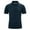 Blue, variant on Lovskoo Shirts for Men Collared Short Sleeve Casual Solid Color Button Lapel Collar Pullover T Shirt Tops Vacation Beach Summer Tops Black