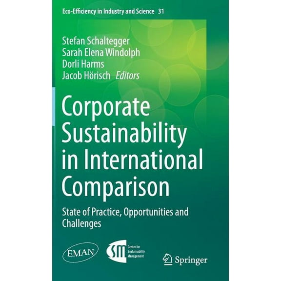 Eco-Efficiency in Industry and Science Corporate Sustainability in International Comparison: State of Practice, Opportunities and Challenges, Book 31, (Hardcover)