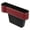 Red, variant on KINGWOLF Car Seat Gap Filler Organizer, Premium Leather Car Storage Box, Console Side Pocket for Phone, Keys, Sunglasses, Left or Right Side (Multi)