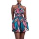 thumbnail image 1 of SAYOO Mujeres DIY Short Romper, Adultos Casual Suelto Cintura Alta Impresión Digital Vendaje Playsuit SAYOO Moda, 1 of 9