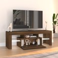 thumbnail image 2 of vidaXL TV Cabinet with LED Lights Stand Unit HiFi Center Room Multi Colors, 2 of 25