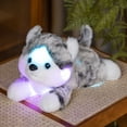thumbnail image 2 of FANSHAYTTT Glowing Toy Light Up Cuddly Dog Stuffed Toy Baby Soothing Doll With LED Baby Talking Boys Singing And Dancing Kids Push Chicken for Kids with Sound Boy Dolls Baby under 50 Easter Eggs for, 2 of 7