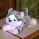 thumbnail image 2 of Juguete luminoso Peluche de perro Peluche para bebés con LED, 2 of 2