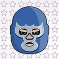 thumbnail image 2 of CafePress - Lucha Libre Blue Demon Infant Bodysuit - Baby Light Bodysuit, Size Newborn - 24 Months, 2 of 4