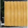 thumbnail image 3 of Ambesonne Floral Shower Curtain, Victorian Lace Flowers Print, 69"Wx70"L, Dark Yellow, 3 of 4