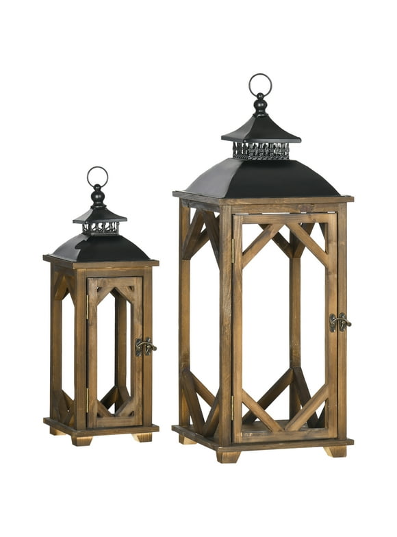 Candle Lanterns in Outdoor Lanterns