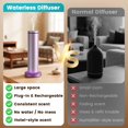 thumbnail image 5 of Ziweo Waterless Essential Oil Diffuser, Aluminum Cold Air Scent Machine for Home, App Control & 4000mAh Rechargeable Battery, 2000 Sq Ft Coverage, Purple, 5 of 10