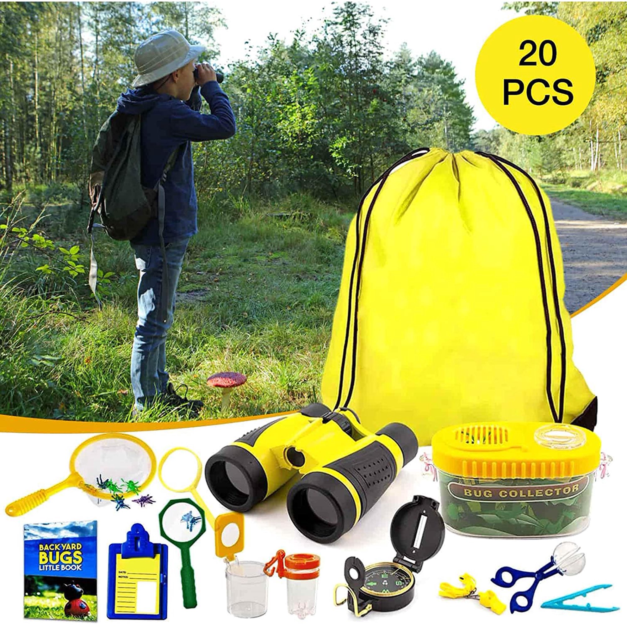 Attrape-insectes Enfants Boîte Loupe à Insectes Udbrud - Kit Exploration Nature Enfants - Observation Insectes Sécurisée Jouet éducatif Extérieur Attrape-insectes Enfants Boîte Loupe à Insectes Udbrud - Kit Exploration Nature Enfants - Observation Insectes Sécurisée Jouet éducatif Extérieur