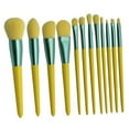 thumbnail image 3 of Makeup Brush Set, Wooden Handle Cosmetic Brush Kit  For Beauty Solon, 3 of 8