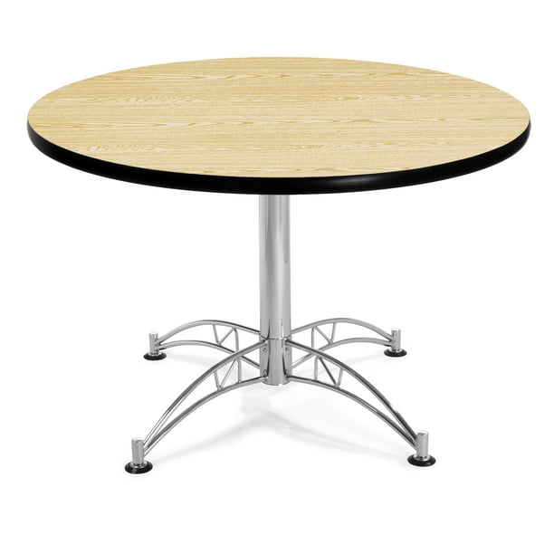 Ofm Model Lt42rd 42 Multi Purpose Round Table With Chrome Plated Steel Base Oak Com Ofm Round Multi Purpose Table 42 Oak, What Was The Purpose Of Round Table