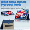 thumbnail image 3 of For BUFO / UGRIHACH 11-Inch Tablet Case Premium PU Cover Lightweight and Portable Built-in Stand and Pen Slot Design With Wrist Strap, 3 of 7
