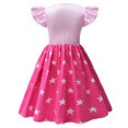thumbnail image 2 of Toddler Girls Short Sleeve Princess Dress Super Hero Costume, 2 of 5